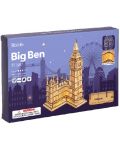 Puzzle 3D din lemn Robo Time de 220 de piese  - Big Ben - 2t